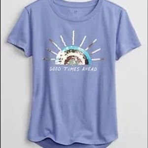 FLIPPY SEQUIN GRAPHIC T-SHIRT 🌼